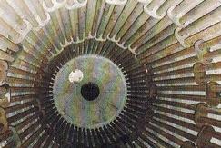 Industrial gear turbine wheel